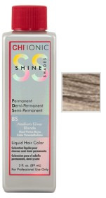 CHI Ionic Shine Shades Liquid Color - Безаміачна фарба 89 мл 8S - Сріблястий блондин