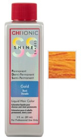 CHI Ionic Shine Shades Liquid Color - Безаміачна фарба 89 мл GOLD ADDITIVE - Золотистий коректор