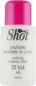 Shot Scented Oxidant Emulsion Емульсія окислювальна кремова 20 vol 150 мл