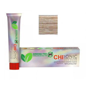 CHI Ionic Permanent Shine Hair Color - Безаммиачная краска 90 мл 9A - Пепельный светлый блонд