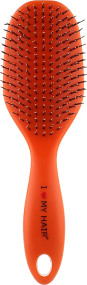 I Love My Hair "Spider"- Щетка для волос глянцевая Оранжевая L 1501