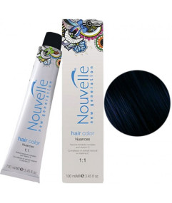 Nouvelle Hair Color Крем-фарба для волосся 100 мл 1.10 Синьо-чорний