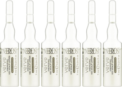 Screen Purest Verve Energizing Veg Scalp Lotion Ампулы для профилактики выпадения волос 6*7 мл