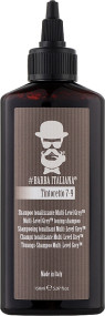 Barba Italiana Tintoretto 7/9 Multilevel Grey Toning Shampoo - Тонирующий шампунь для мужчин 150 мл