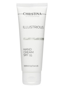 CHRISTINA Illustrious Hand Cream SPF 15 - Захисний крем для рук SPF 15 75 мл