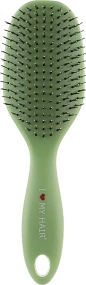 I Love My Hair "Spider"- Щетка для волос глянцевая Зеленая L 1502