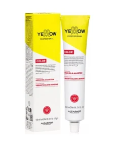 Yellow Permanent Cosmetic Coloring Cream - Краска для волос 100 мл 1.0 - Черный