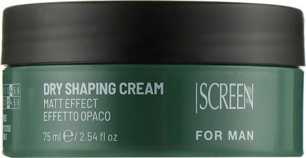 Screen For Man Dry Shaping Cream Моделюючий крем із матовим ефектом середньої фіксації  75 мл