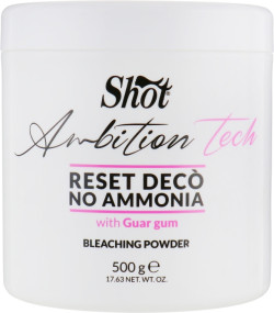 Shot Reset Deco No Ammonia - Освітлювальний порошок без аміаку 500 гр