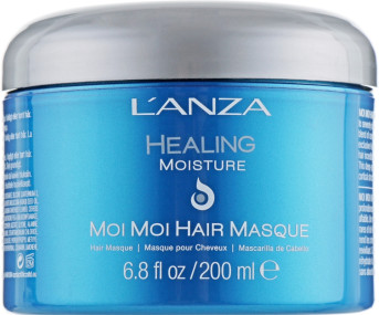 L'anza Healing Moisture Moi Moi Hair Masque - Зволожувальна та відновлювальна маска для волосся 200 мл
