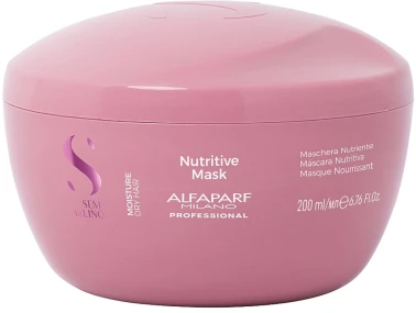 Alfaparf Semi Di Lino Moisture Nutritive Mask - Маска для увлажнения волос 200 мл