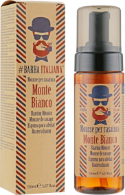 Barba Italiana Monte Bianco - Мусс-пена для бритья 150 мл