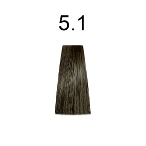 MIRELLA Rpofessional Royal Jelly Color - Стійка крем-фарба для волосся 100 мл 5.1 світлий шатен попелястий