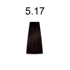 MIRELLA Rpofessional Royal Jelly Color - Стійка крем-фарба для волосся 100 мл 5.17 світлий шатен попелясто-деревний