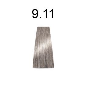 MIRELLA Rpofessional Royal Jelly Color - Стійка крем-фарба для волосся 100 мл 9.11 дуже світлий блондин інтенсивно-попелястий