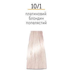 MIRELLA Rpofessional Royal Jelly Color - Стійка крем-фарба для волосся 100 мл 10.1 платиновий блондин попелястий