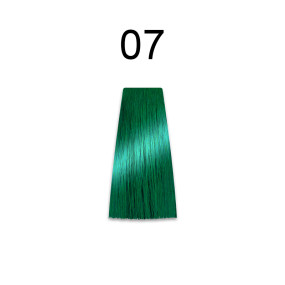 MIRELLA Rpofessional Royal Jelly Color - Стойкая крем-краска для волос 100 мл 07 зеленый бустер