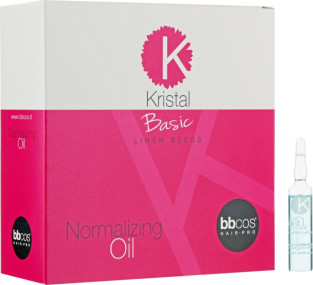 BBcos Kristal Basic Normalizing Oil - Масло для поврежденных волос 12x10 мл