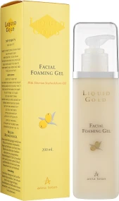 Anna Lotan Liquid Gold Liquid Gold Facial Foaming Gel - Золотой очищающий гель 200 мл 164