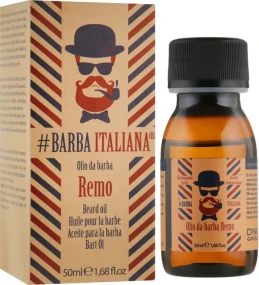 Barba Italiana Remo Beard Oil - Масло для бороды 50 мл