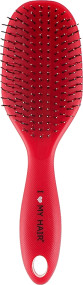 I Love My Hair "Spider"- Щітка для волосся  глянцева Червона L 1502