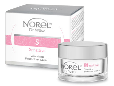 Norel Sensitive Vanishing Protective Cream - Легкий захисний крем для чутливої шкіри з куперозом 50 мл