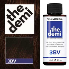 Paul Mitchell The Demi - Тонуюча фарба для волосся 60 мл 3BV - Коричнево-фіолетовий темно-коричневий