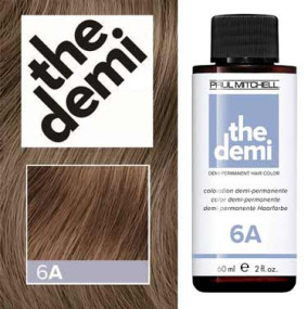 Paul Mitchell The Demi - Тонирующая краска для волос 60 мл 6А - Пепельный темный блондин