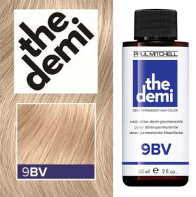 Paul Mitchell The Demi - Тонирующая краска для волос 60 мл 9BV - Коричнево-фиолетовый очень светлый блондин