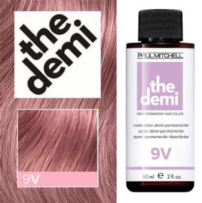 Paul Mitchell The Demi - Тонирующая краска для волос 60 мл 9V - Фиолетовый очень светлый блондин