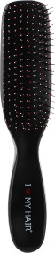I Love My Hair "Spider"- Щітка для волосся  глянцева Чорна M 1501
