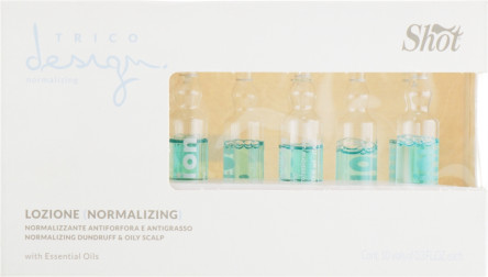 Shot Trico Design Anti Dandruff Hair Lotion - Лосьон против перхоти 10 x 10 мл