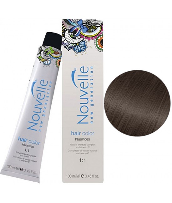 Купити Nouvelle Hair Color Крем-фарба для волосся 100 мл 7.12 Насичений Попелястий Блонд Артикул: 000014292 Фото повноекранне №1