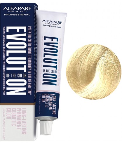 Купити Alfaparf Evolution Of The Color - Стійка фарба для волосся 11.02 Платиновий блондин пастельний перламутровий Артикул: 000013639 Фото повноекранне №1