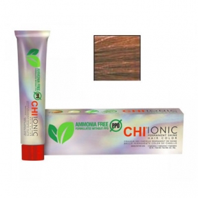 Купити CHI Ionic Permanent Shine Hair Color - Безаміачна фарба 90 мл 7CG - Мідно-золотий темний блонд Артикул: 000007033 Фото повноекранне №1