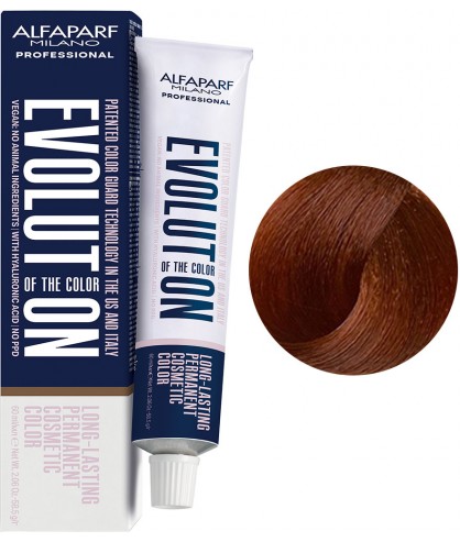 Купити Alfaparf Evolution Of The Color - Стійка фарба для волосся 7.4 Середній русявий мідний Артикул: 000013949 Фото повноекранне №1