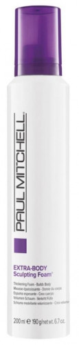 Paul Mitchell Extra-Body Sculpting Foam - Пінка для екстра-об'єму сильної фіксації 200 мл