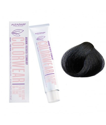 Alfaparf Milano ColorWear - Тонувальна фарба для волосся 60 мл 1.11 - Синьо-чорний