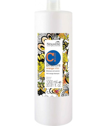 Nouvelle Orange Killer Шампунь против желтизны волос 1000 мл