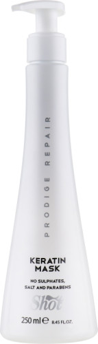 Shot Prodige Repair Keratin Mask - Интенсивная маска для глубокого восстановления волос 250 мл