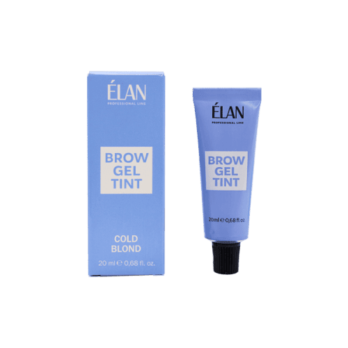 Elan Professional Line - Гель-фарба для брів 20 мл Cold blond
