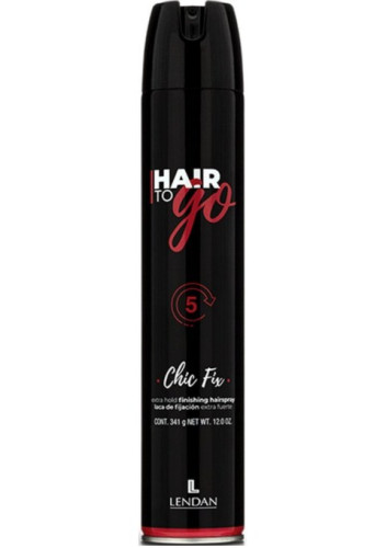 Lendan Hair To Go Chic Fix - Лак екстра сильної фіксації 1000 мл