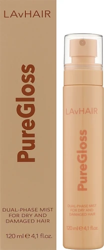 LAvHAiR PureGloss - Двофазний спрей для сухого і пошкодженого волосся 120 мл