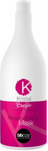 BBcos Kristal Basic Linen Seeds Regenerating Mask - Маска регенеруюча для волосся 1500 мл