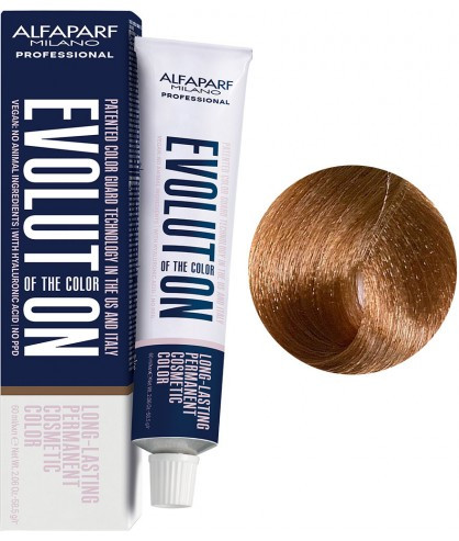 Alfaparf Evolution Of The Color - Стійка фарба для волосся 60 мл 8.32 - Світлий русявий золотистий фіолетовий