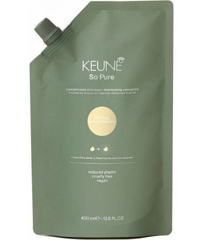 Keune So Pure Restore Shampoo - Восстанавливающий шампунь 400 мл