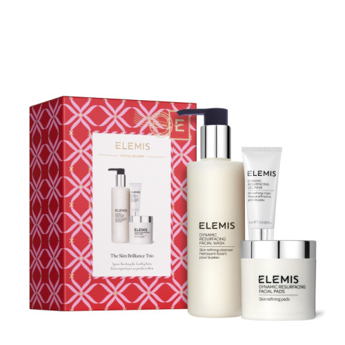 ELEMIS Skin Brilliance Trio Dynamic Resurfacing Skin Smoothing Routine - Подарункове тріо для сяйва та шліфування шкіри 80213