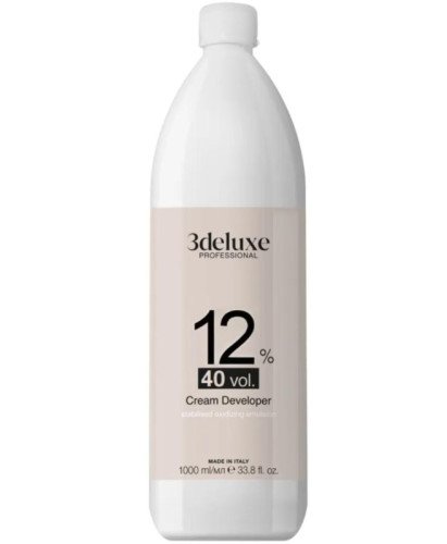 3Deluxe Cream developer - Окислювач 12% 1000 мл