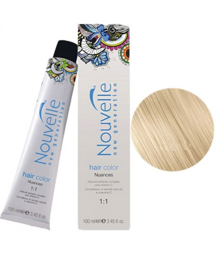 Nouvelle Hair Color Крем-краска для волос 100 мл  10 Платиновый блондин натуральный