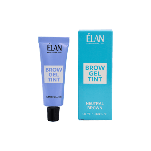 Elan Professional Line - Гель-краска для бровей 20 мл Neutral  brown